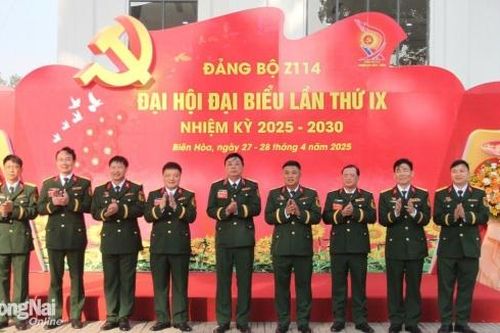 Đại tá Đỗ Văn Duân tái đắc cử Bí thư Đảng ủy Nhà máy Z114 nhiệm kỳ 2025-2030