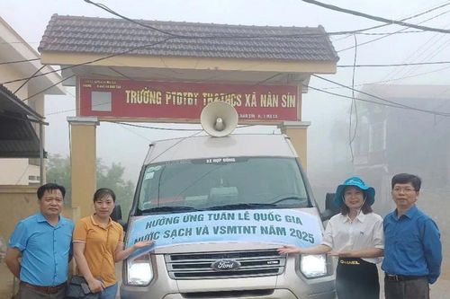 Tuyên truyền về nước sạch và vệ sinh môi trường tại vùng nông thôn