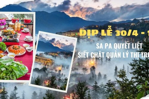 Sa Pa tăng cường quản lý thị trường dịp nghỉ lễ 30/4 - 1/5