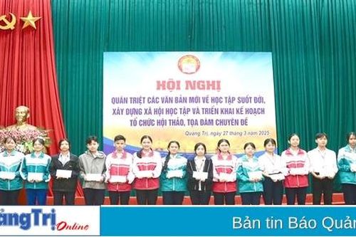 Tăng cường chăm lo công tác khuyến học, khuyến tài