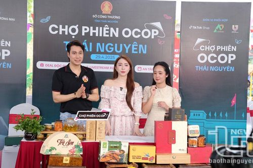 Hơn 70 triệu lượt tiếp cận video quảng bá sản phẩm 'Chợ phiên OCOP Thái Nguyên 2025'