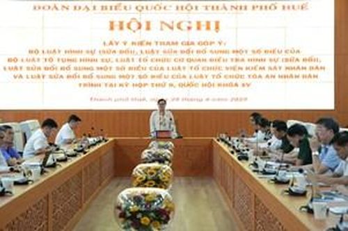 Nhiều ý kiến góp ý vào các dự án luật liên quan đến cải cách tư pháp