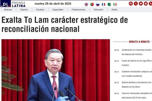 Prensa Latina ca ngợi thông điệp 'Dân tộc Việt Nam là một' của Tổng Bí thư Tô Lâm