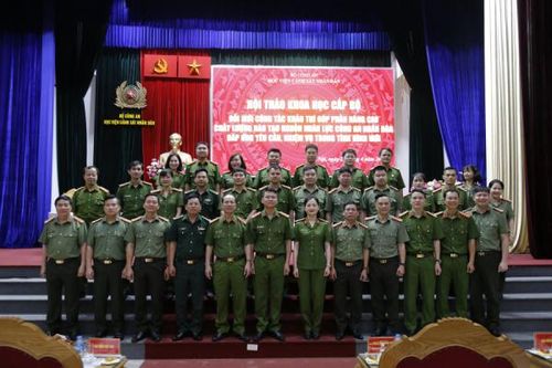 Đổi mới công tác khảo thí góp phần nâng cao chất lượng đào tạo nguồn nhân lực CAND