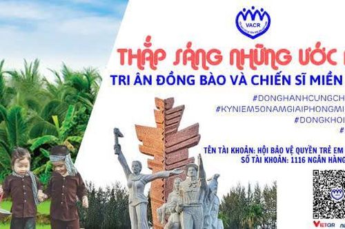 Chung tay vì trẻ em Bến Tre – Tri ân quá khứ, gieo mầm tương lai