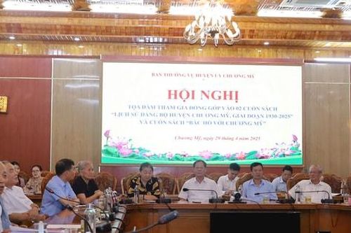 Chương Mỹ tọa đàm góp ý lịch sử địa phương