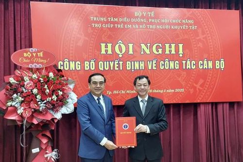 Bộ Y tế công bố quyết định về công tác cán bộ tại TPHCM