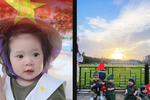 'Mầm non yêu nước' phủ sóng mạng xã hội dịp lễ 30/4