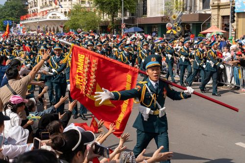 Nhìn lại những khoảnh khắc đẹp trong lễ tổng duyệt diễu binh