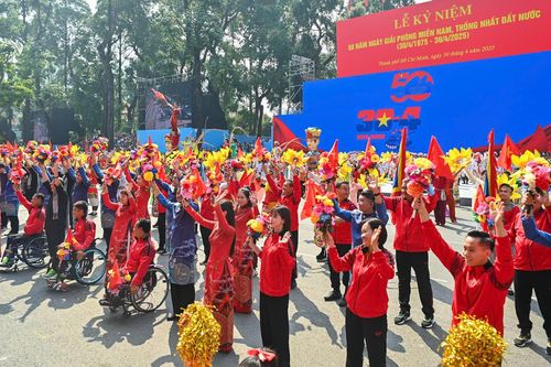 Khối văn hóa, thể thao, truyền thông tại Lễ kỷ niệm 50 năm Ngày Giải phóng miền nam, thống nhất đất nước