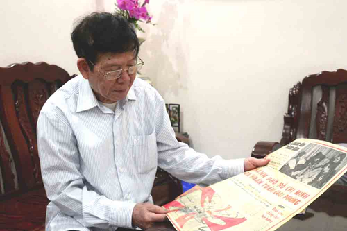 Người vẽ tấm bản đồ trên báo ngày 30-4-1975