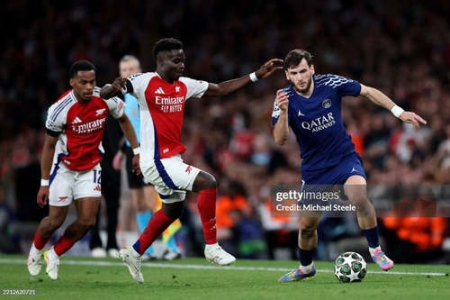 Tin thể thao (30-4), thắng tối thiểu Arsenal, PSG lợi thế lượt về bán kết Cup C1