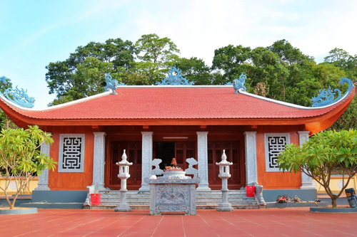 Khánh thành Đền thờ Anh hùng liệt sĩ tại hồ Kẻ Gỗ