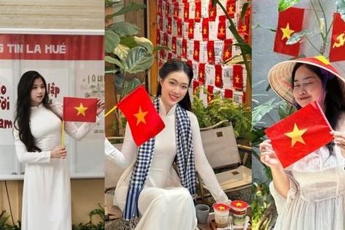 Giới trẻ thành phố Huế nô nức check-in tại những quán cà phê rực rỡ sắc đỏ