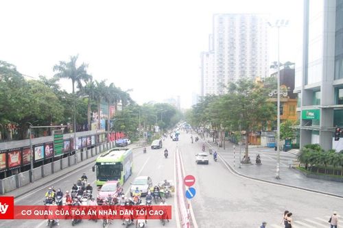 Hình ảnh giao thông Hà Nội ngày đầu nghỉ lễ 30/4