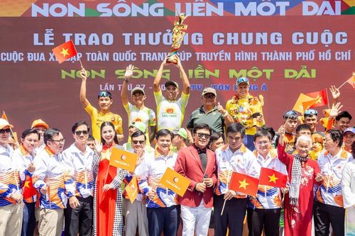Mikhail Fokin giành áo vàng giải xe đạp Cúp Truyền hình TP.HCM 2025