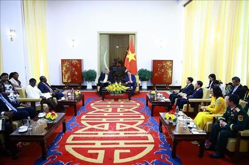 Thủ tướng Phạm Minh Chính tiếp Bộ trưởng Ngoại giao và hợp tác Đông Phi của Tazania
