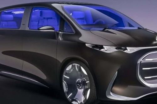 Mercedes-Benz tung ảnh xe VAN ý tưởng Vision V
