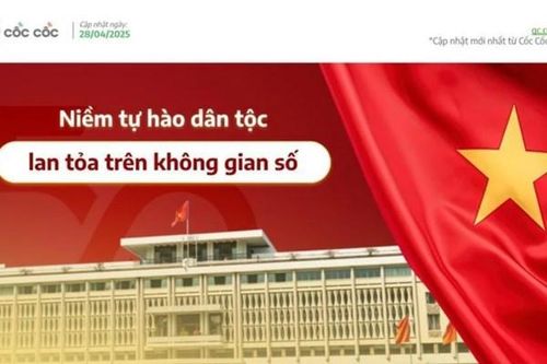Lượt tìm kiếm trên mạng về đại lễ 30/4 bùng nổ, niềm tự hào dân tộc lan rộng