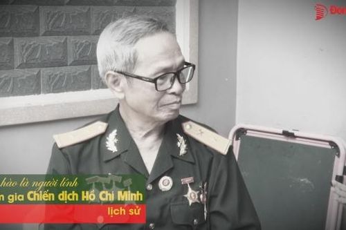 Tự hào là người lính tham gia chiến dịch Hồ Chí Minh lịch sử