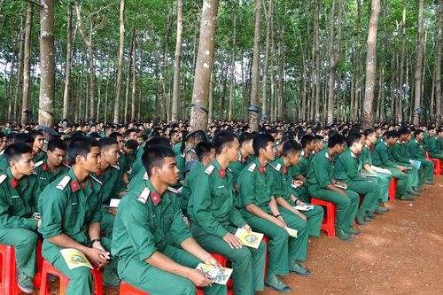 Gia Lai: Tuyên truyền, phổ biến giáo dục pháp luật cho hơn 600 chiến sĩ mới