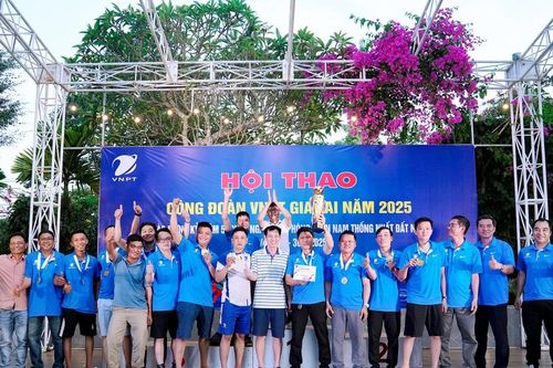 Hội thao Công đoàn VNPT Gia Lai chào mừng 50 năm thống nhất đất nước