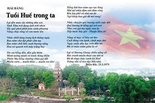 Đã có mùa xuân giữa lá cờ