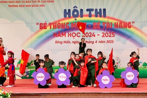 Hội thi 'Bé thông minh - Bé tài năng' năm học 2024 - 2025