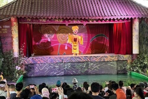 Thêm điểm diễn thưởng thức nghệ thuật múa rối tại Hoàng Thành Thăng Long