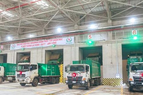 Nhà máy điện rác thứ hai của Hà Nội chính thức tiếp nhận đốt rác