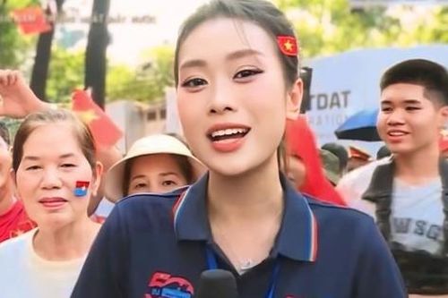 Tình huống khiến BTV Ban Mai căng thẳng khi dẫn hiện trường Lễ diễu binh 30/4