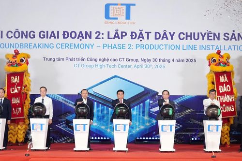 Khởi công nhà máy chip bán dẫn đầu tiên do người Việt làm chủ công nghệ