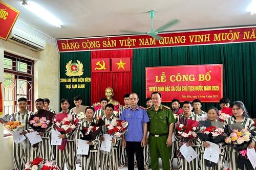 Điện Biên: Công bố quyết định đặc xá năm 2025