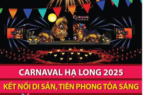 Carnaval Hạ Long 2025: Kết nối di sản, tiên phong tỏa sáng