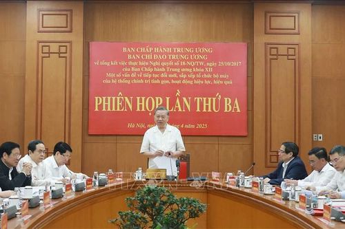 Tinh gọn bộ máy: Những nhiệm vụ trọng tâm trong tháng 5/2025