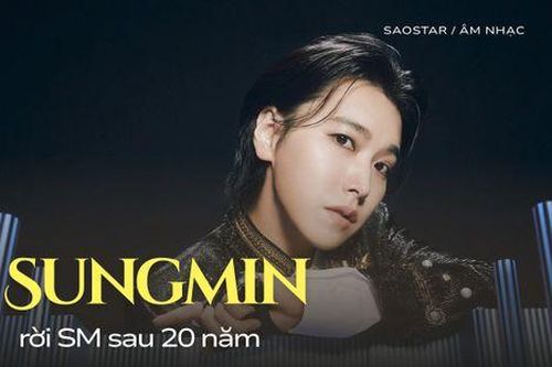 Sungmin (Super Junior) chính thức rời SM Entertainment sau 20 năm