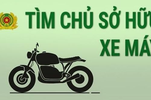 Tìm chủ sở hữu xe máy