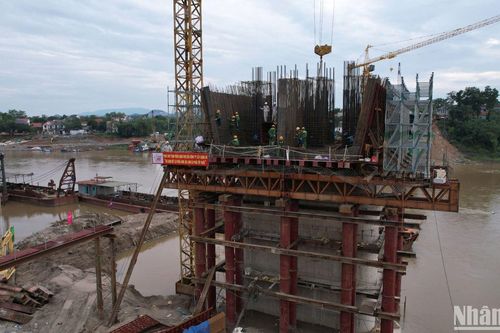 Nhộn nhịp thi công trên các công trường xây dựng giao thông trọng điểm cấp quốc gia