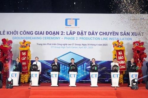 Khởi công nhà máy chip bán dẫn đầu tiên do người Việt làm chủ công nghệ