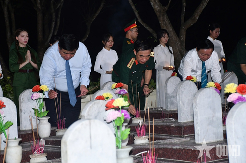 Địa chỉ về nguồn tri ân các liệt sĩ Trường Sơn