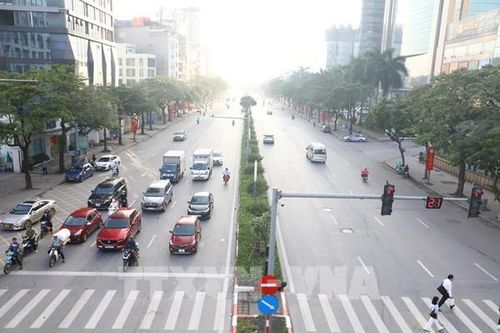 Giao thông Hà Nội ngày 2/5 thông thoáng