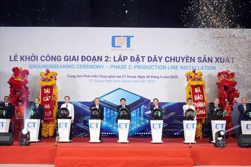 Khởi công nhà máy chip bán dẫn đầu tiên do người Việt làm chủ công nghệ