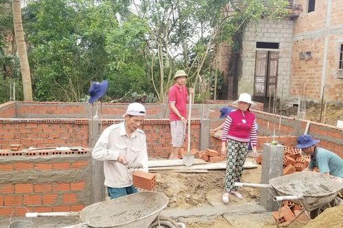 Mái ấm từ sự 'đồng tâm hiệp lực'