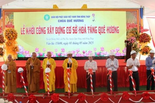 Đồng Tháp: Khởi công xây dựng Cơ sở hỏa táng miễn phí An Viên Quê Hương