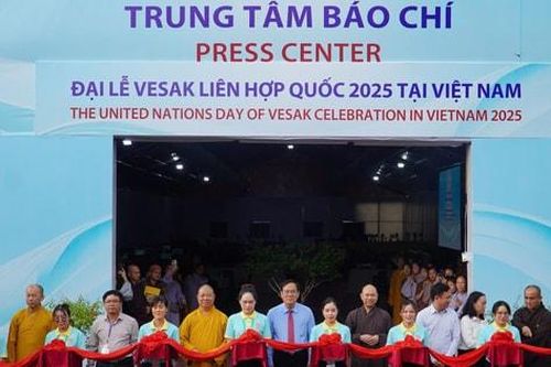 TP Hồ Chí Minh: Hơn 2.700 đại biểu tham gia Đại lễ Vesak Liên hợp quốc năm 2025