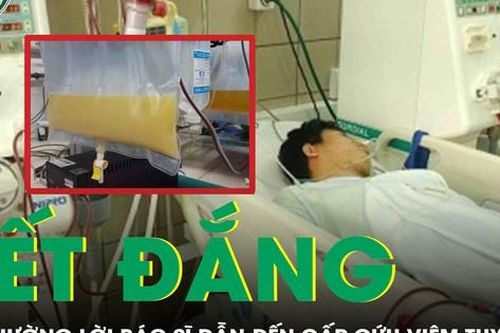 Kết đắng cho người đàn ông coi thường lời bác sĩ dẫn đến cấp cứu viêm tụy cấp