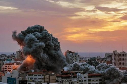 Israel tiếp tục không kích gần Dinh Tổng thống Syria