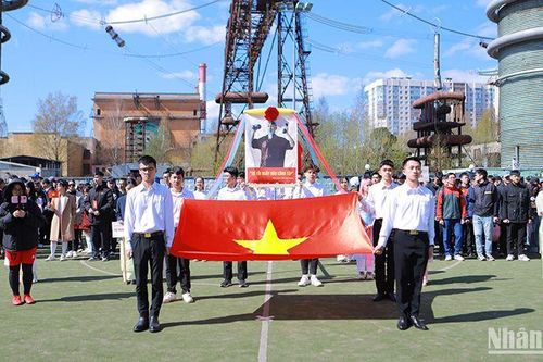 Sôi nổi Đại hội Thể thao sinh viên Việt Nam tại thành phố Saint Petersburg