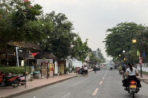 Lang thang ở Luang Prabang