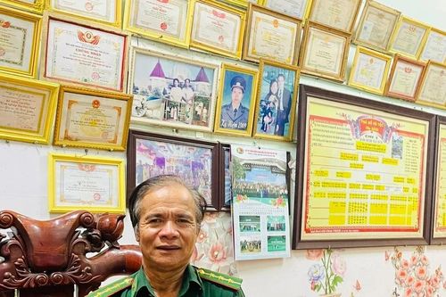 Cựu chiến binh Vũ Minh Giám sản xuất giỏi, tích cực vì cộng đồng